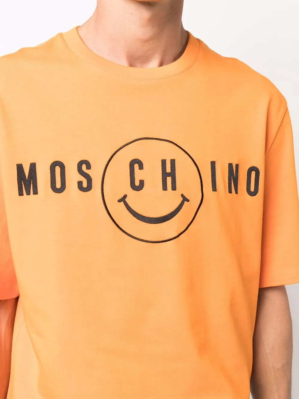 фото Moschino футболка с логотипом