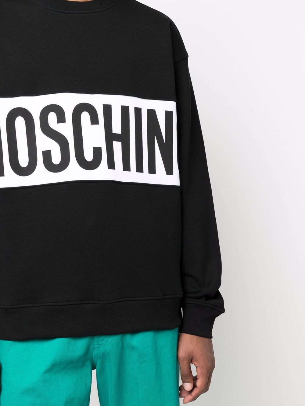 фото Moschino толстовка с логотипом