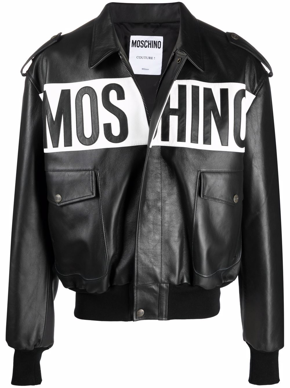 фото Moschino куртка с логотипом