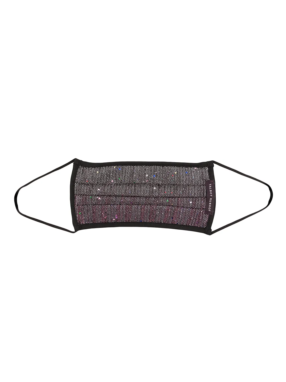 

Talbot Runhof sequin-embellished face mask - Black