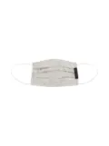 Talbot Runhof marble-pattern face mask - Silver