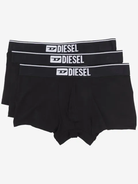 Diesel Umbx-Damien logo-detail boxers (set of three)