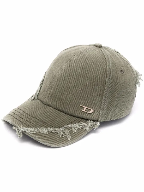 Diesel distressed-effect Baseball Cap 