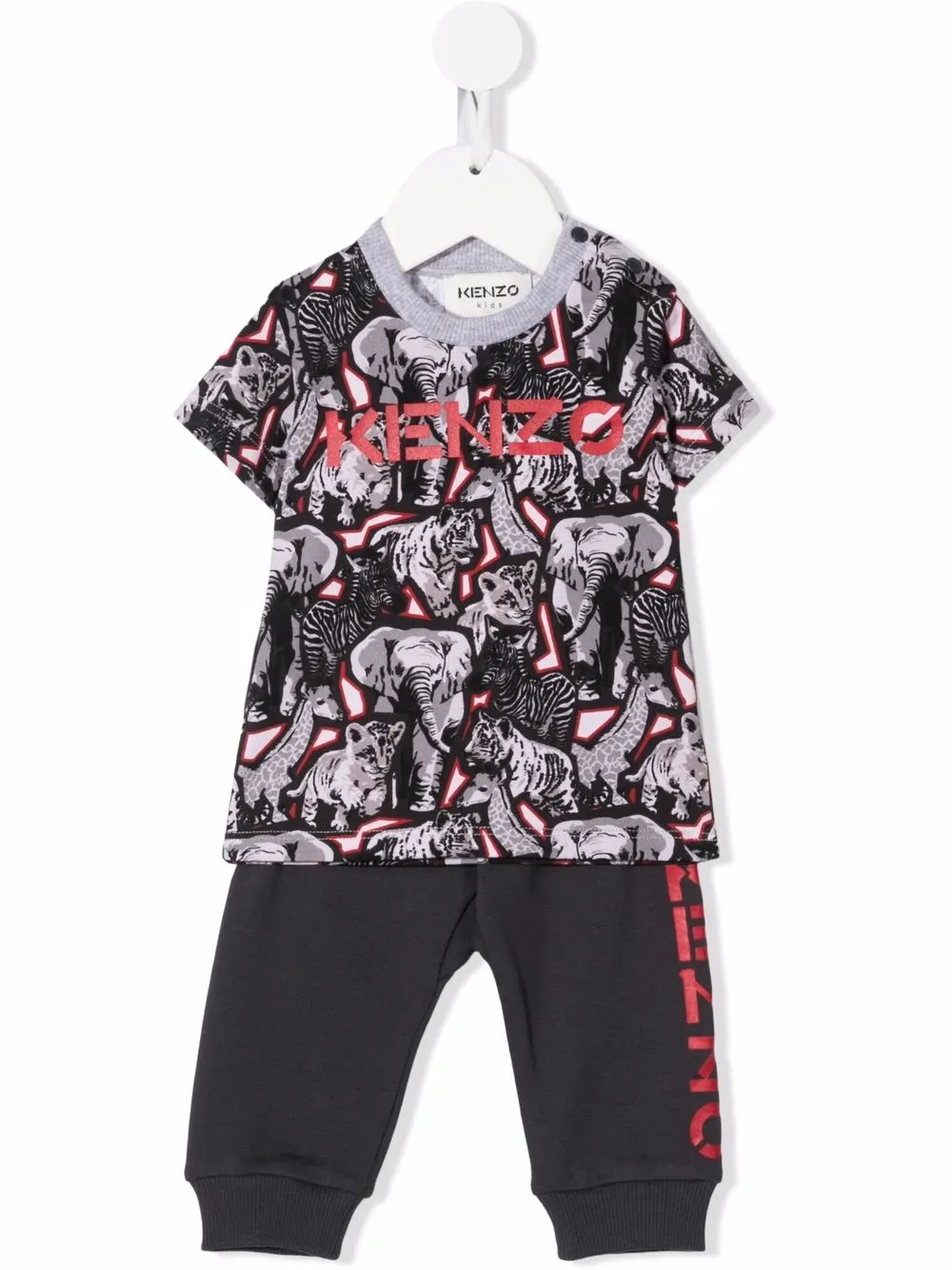 фото Kenzo kids спортивный костюм с графичным принтом