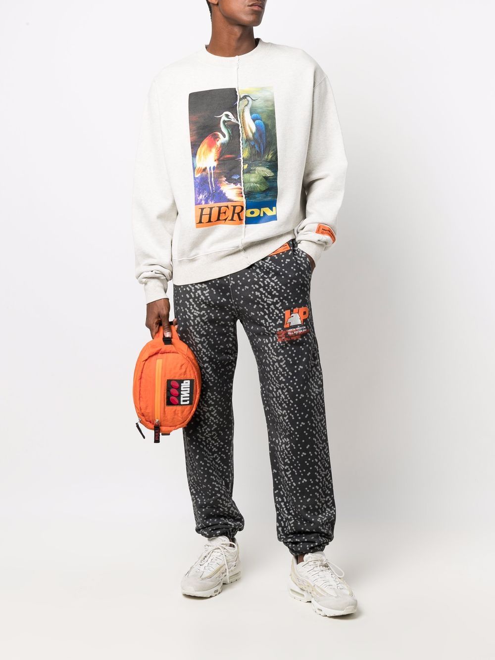 фото Heron preston graphic-print sweatshirt