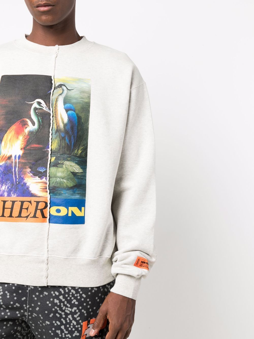 фото Heron preston graphic-print sweatshirt