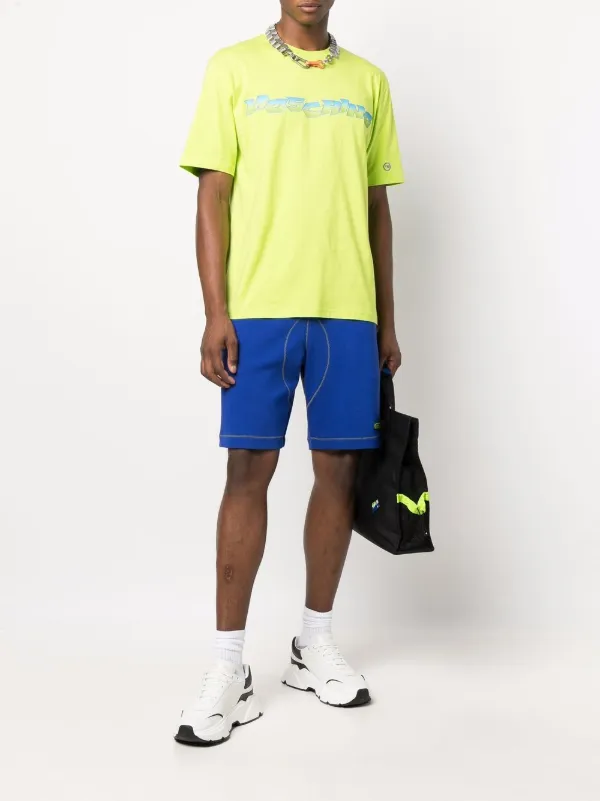 Moschino logo-print Track Shorts | Purple | FARFETCH GE