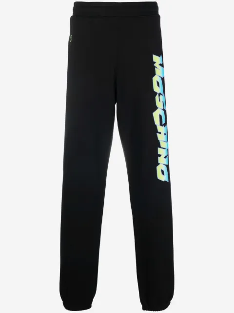Moschino logo-print track pants
