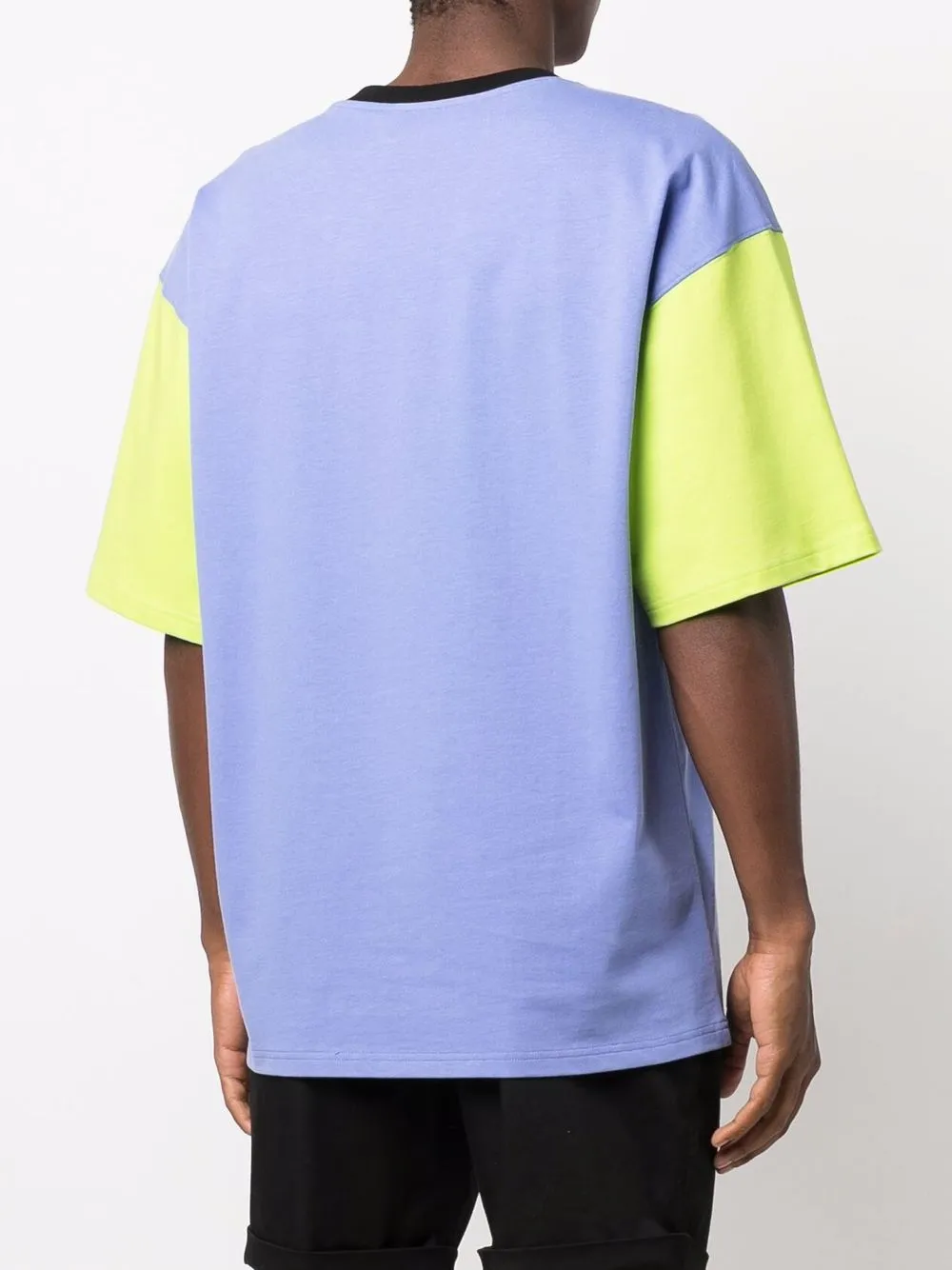 фото Moschino футболка с графичным принтом