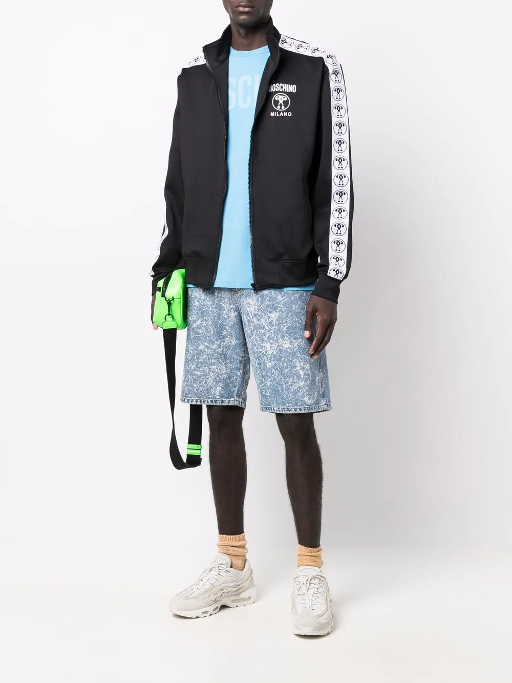 фото Moschino футболка с логотипом