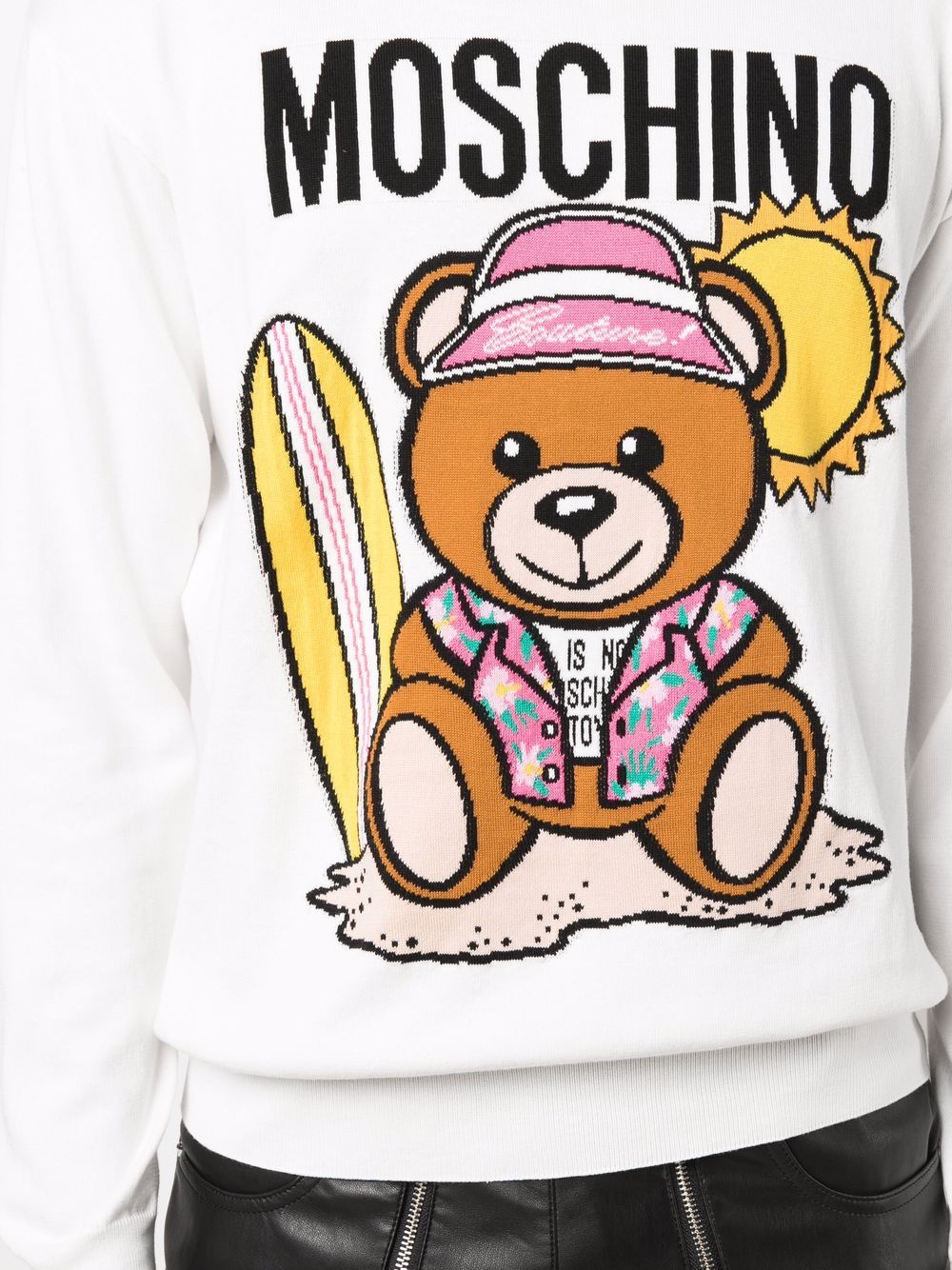 фото Moschino свитер teddy bear