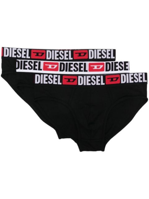 Diesel pack de tres piezas de ropa interior Umber-Andre