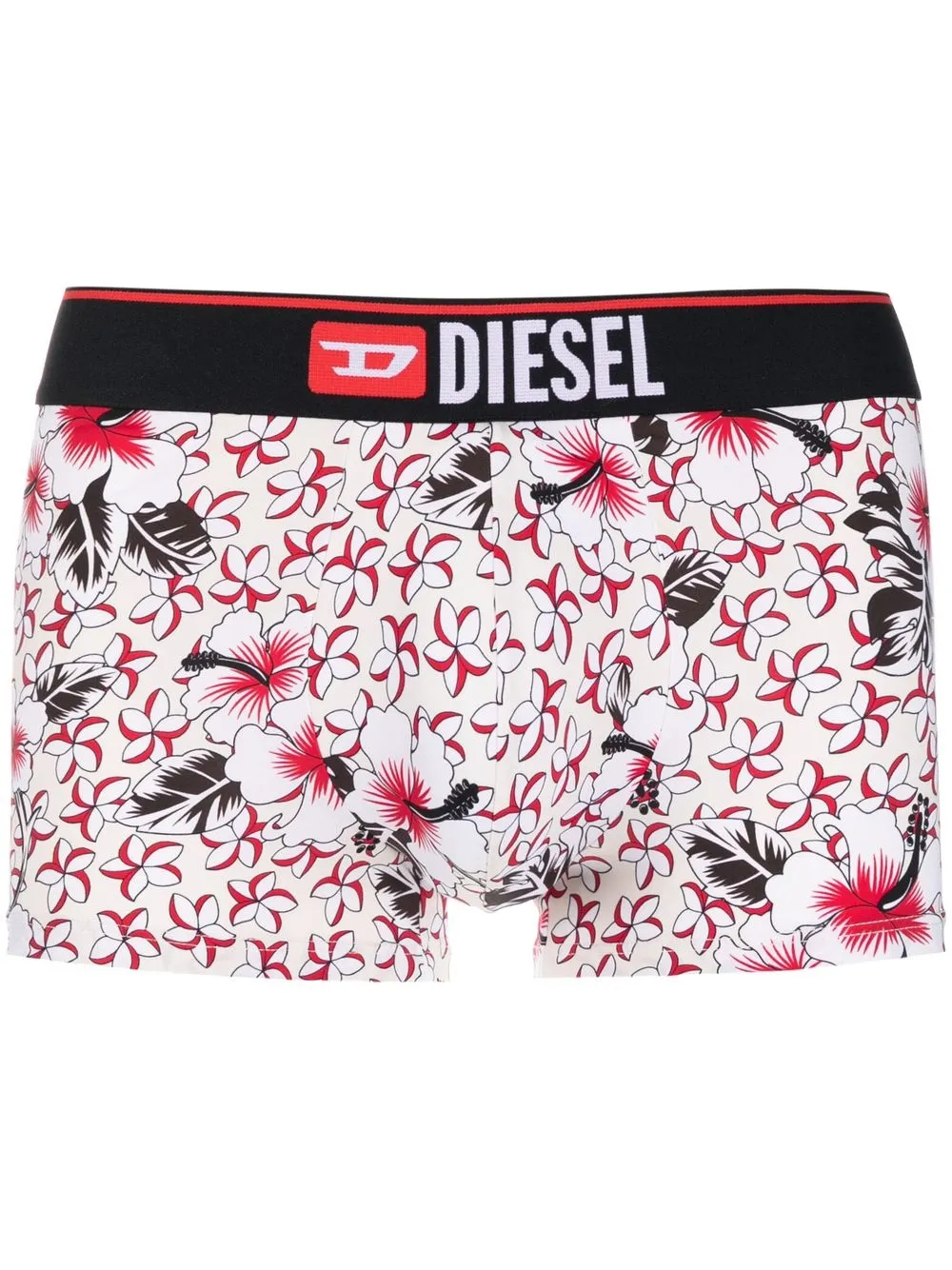 Diesel 로고 프린트 복서 브리프 | 뉴트럴 | Image 1