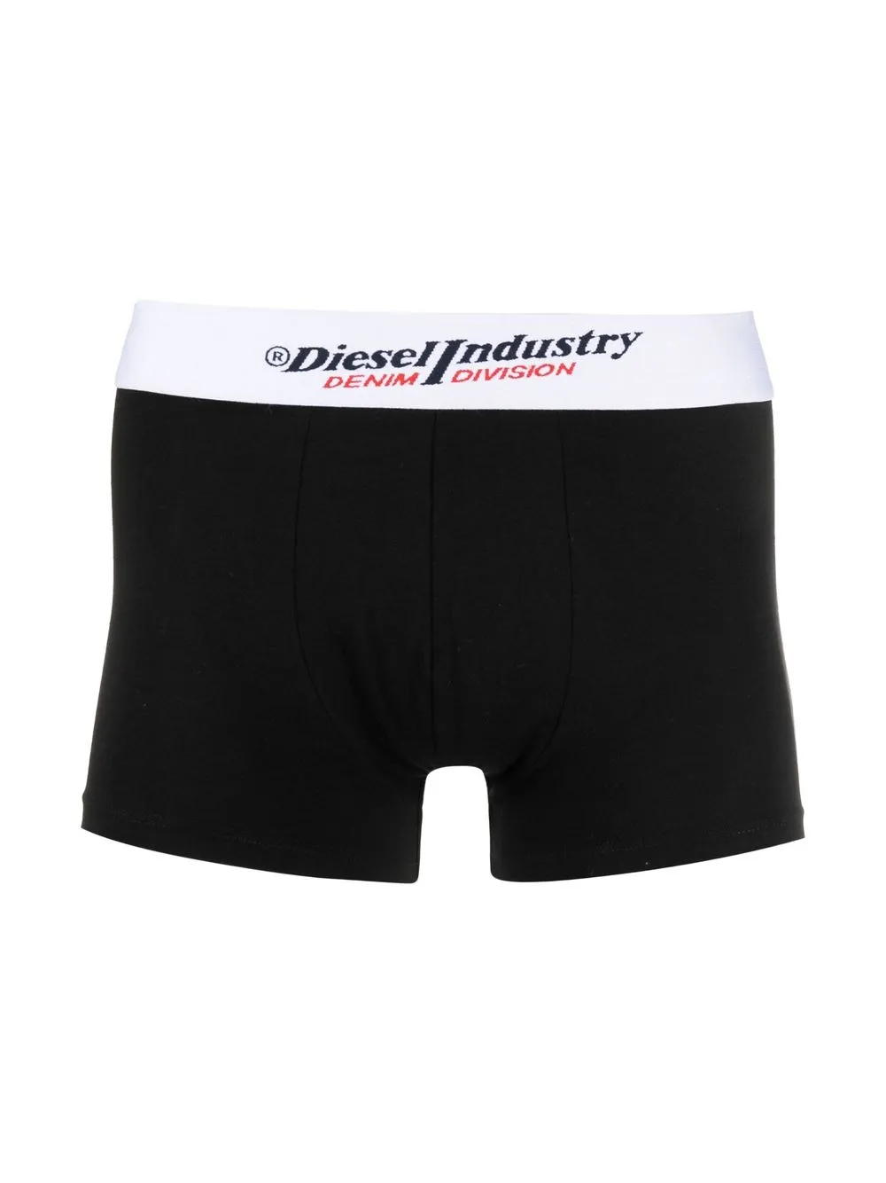 Diesel Boxershorts met logoband - Zwart