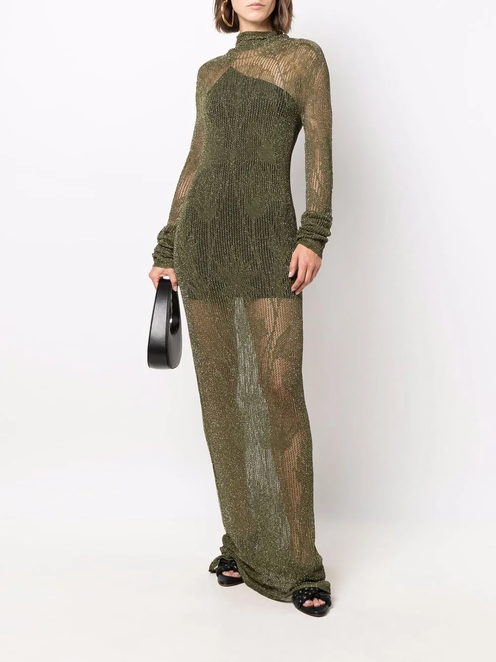 фото Dsquared2 платье рыхлой вязки