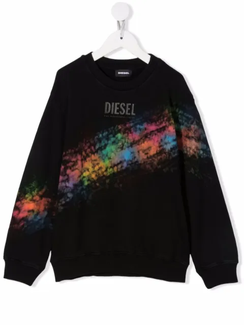 Diesel Kids كنزة بطبعة شعار الماركة