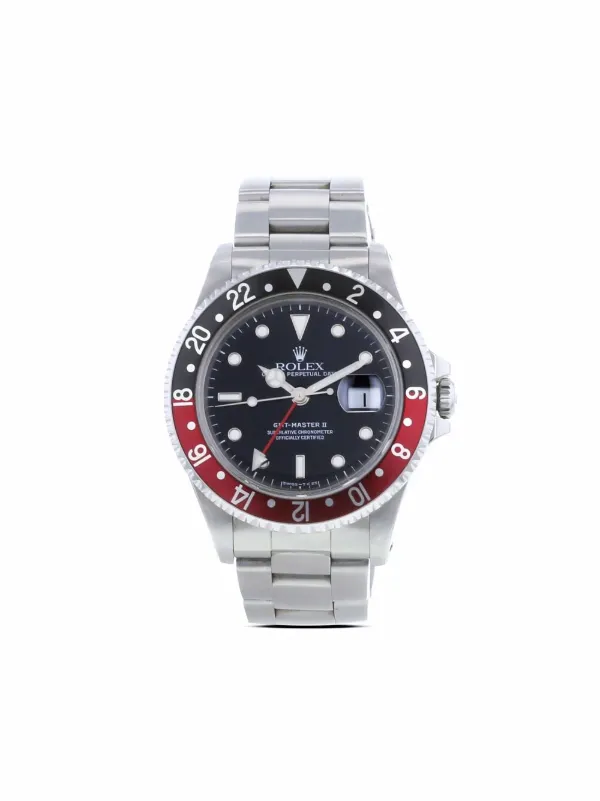 Rolex 1991 pre-owned GMT-Master II 40mm - Farfetch