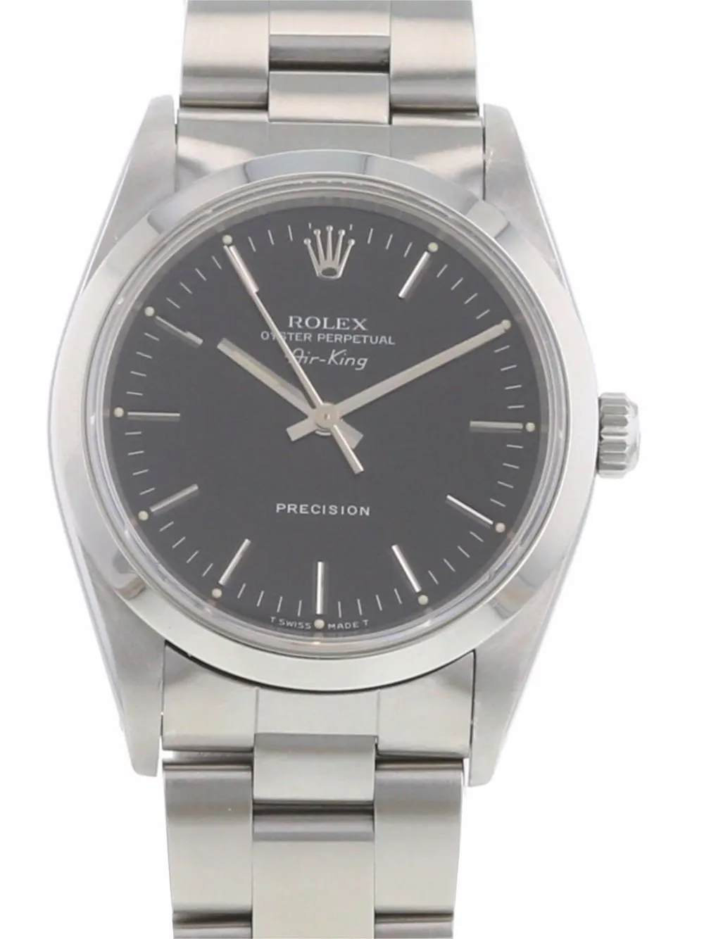 фото Rolex наручные часы air king pre-owned 34 мм 1991-го года