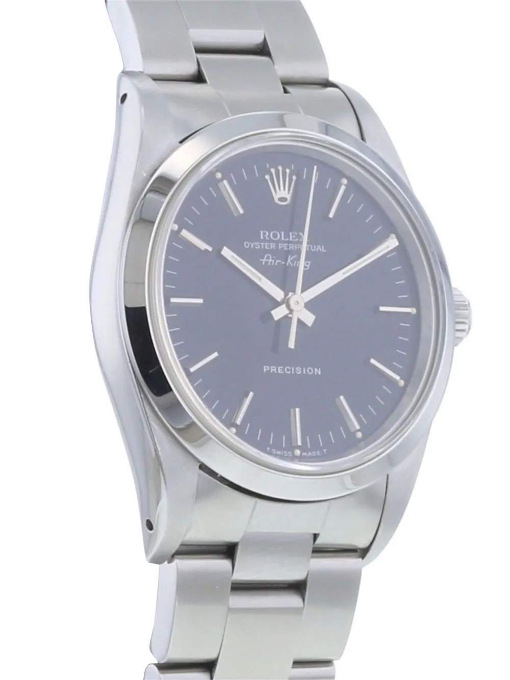фото Rolex наручные часы air king pre-owned 34 мм 1991-го года