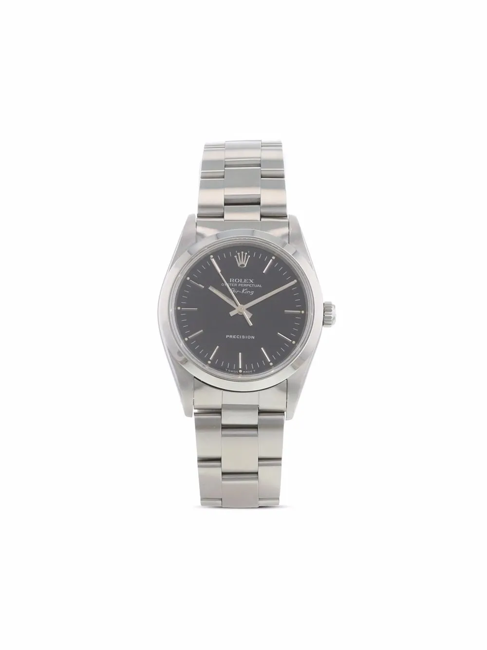 фото Rolex наручные часы air king pre-owned 34 мм 1991-го года