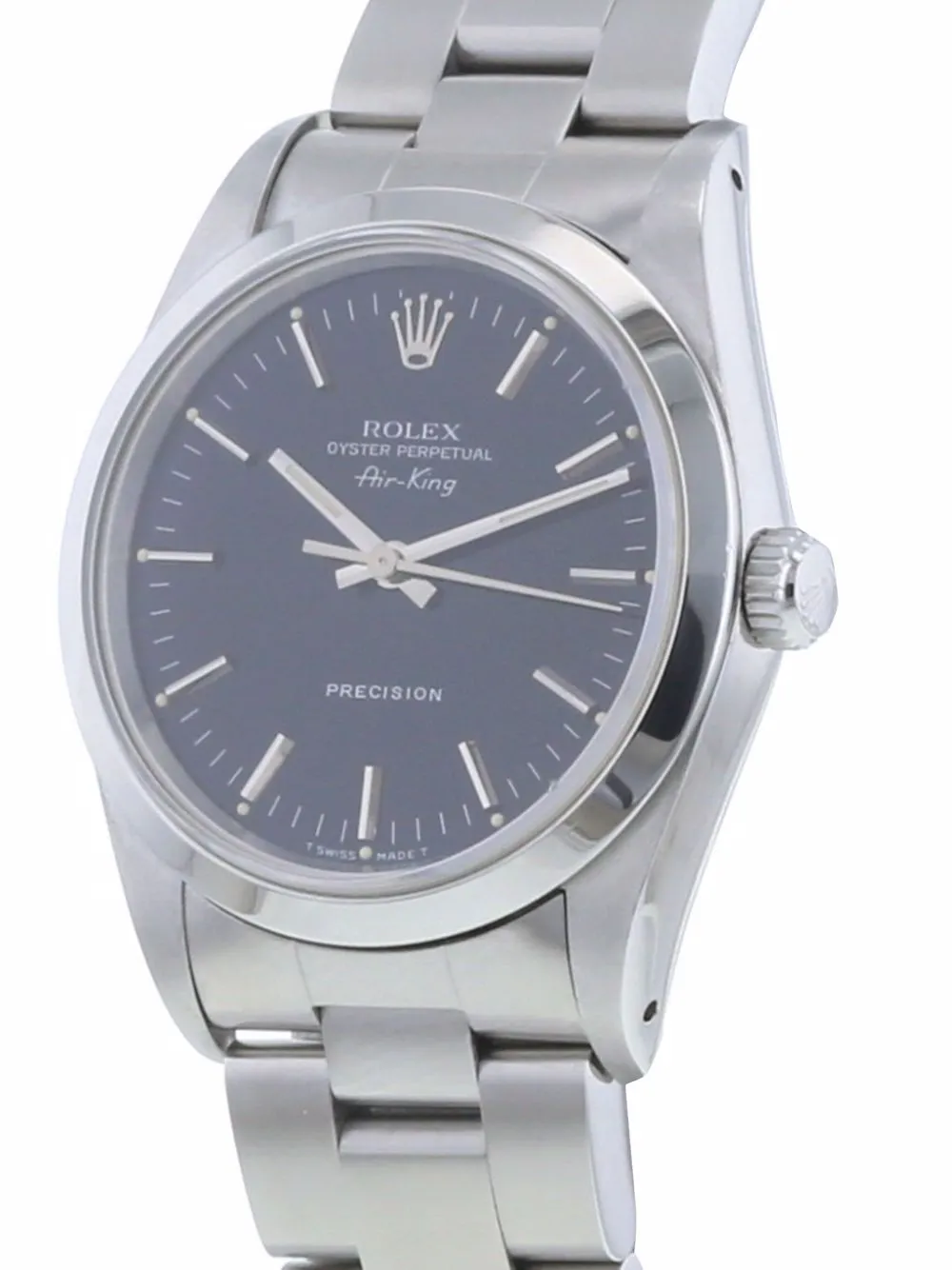 фото Rolex наручные часы air king pre-owned 34 мм 1991-го года