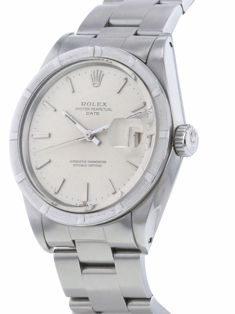 фото Rolex наручные часы oyster perpetual date pre-owned 34 мм 1967-го года