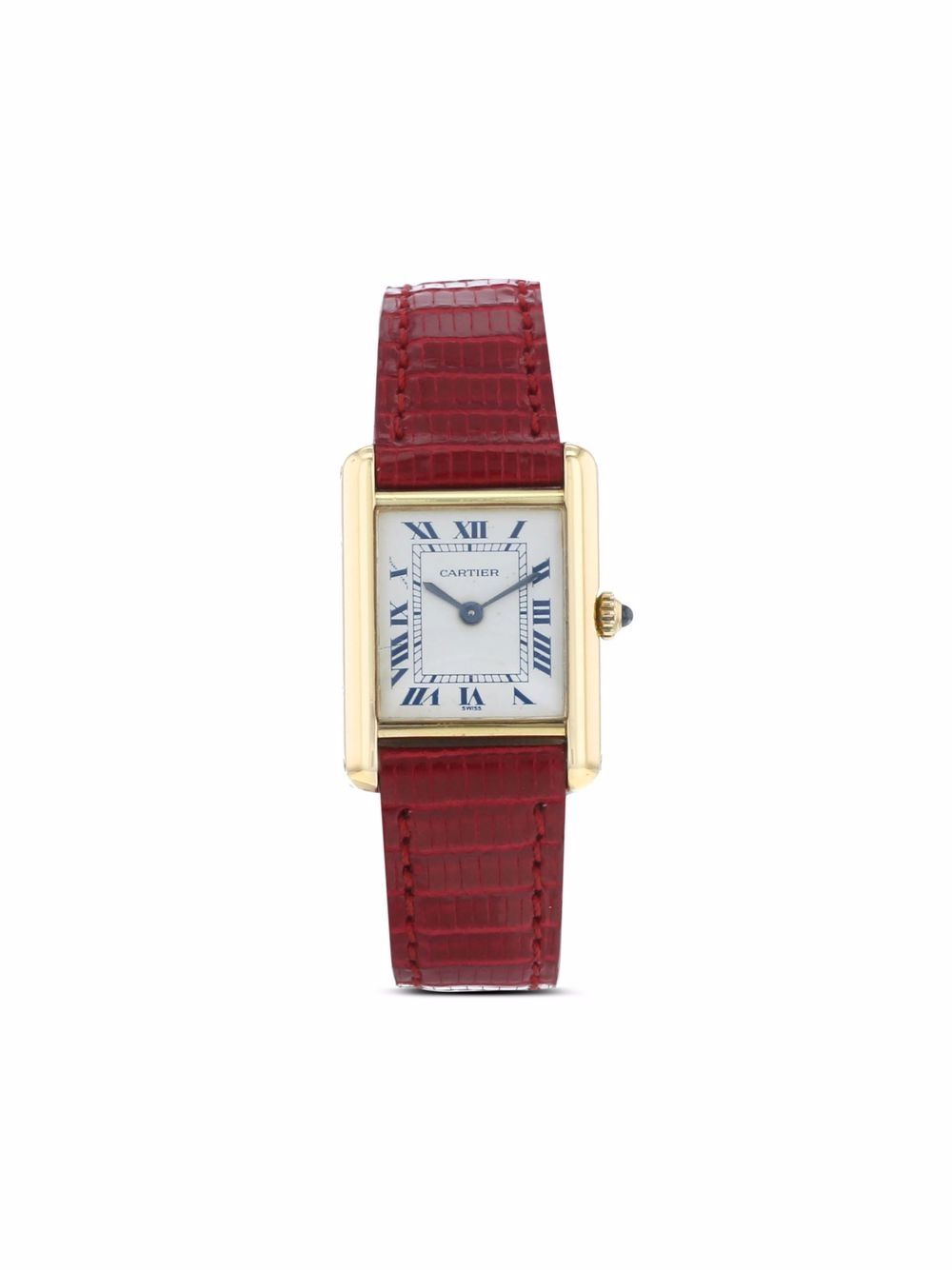 фото Cartier наручные часы tank louis cartier pre-owned 22 мм 1990-х годов