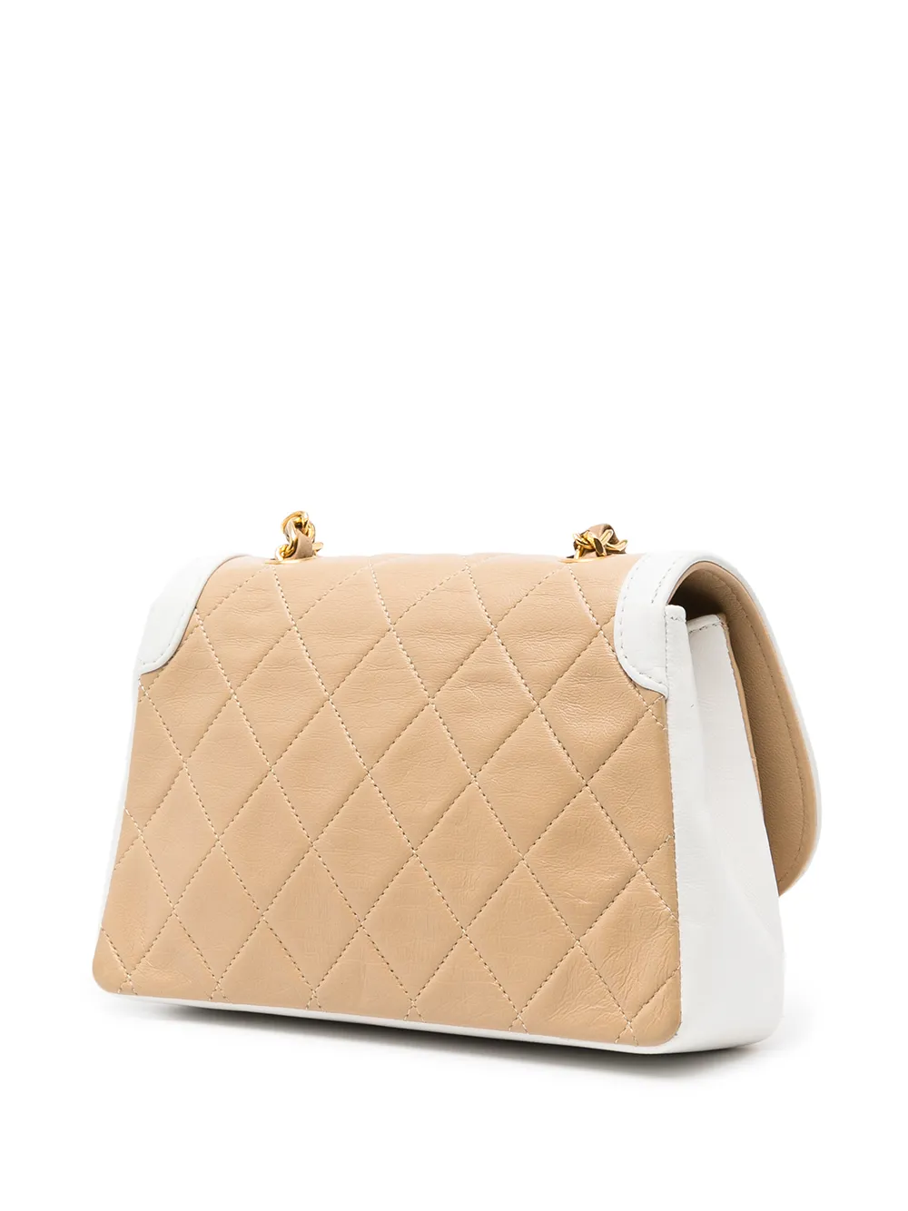 фото Chanel pre-owned стеганая сумка на плечо 1990-го года с логотипом cc