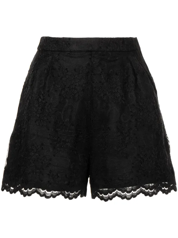 SHIATZY CHEN lace embroidered shorts 
