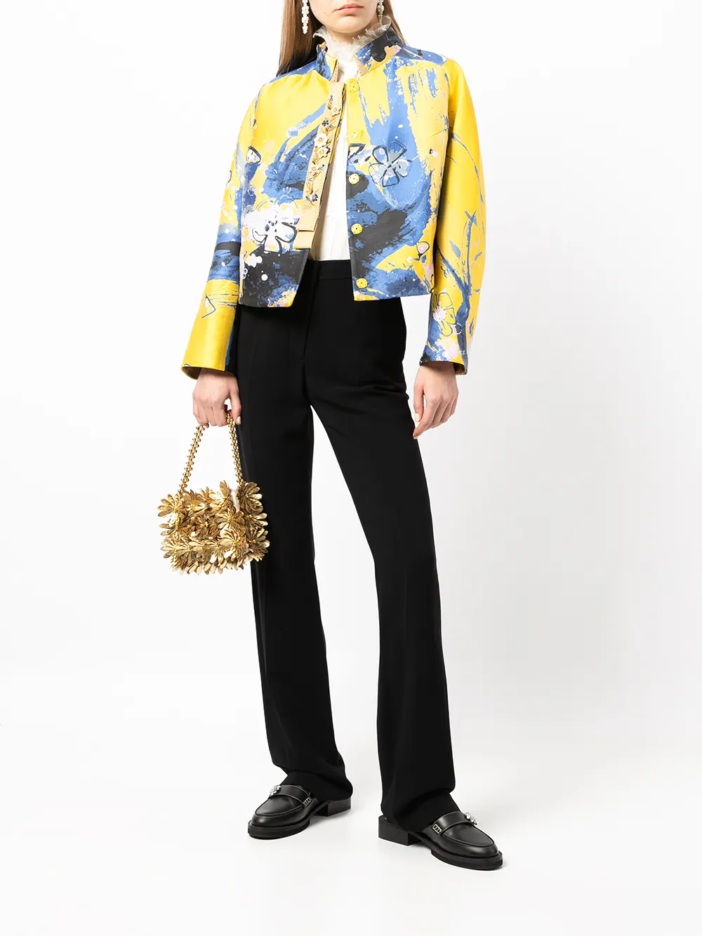 SHIATZY CHEN Cropped jack - Geel