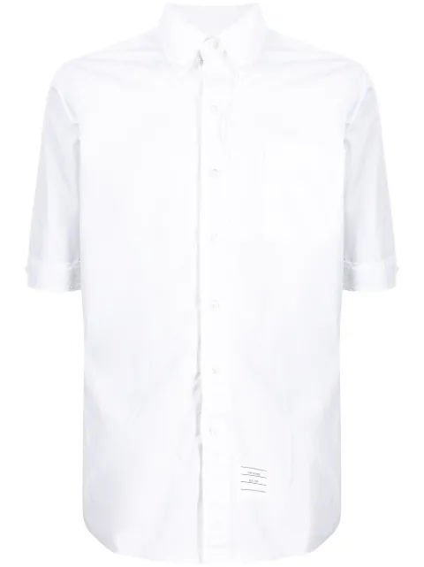 Thom Browne camisa con motivo de rayas RWB