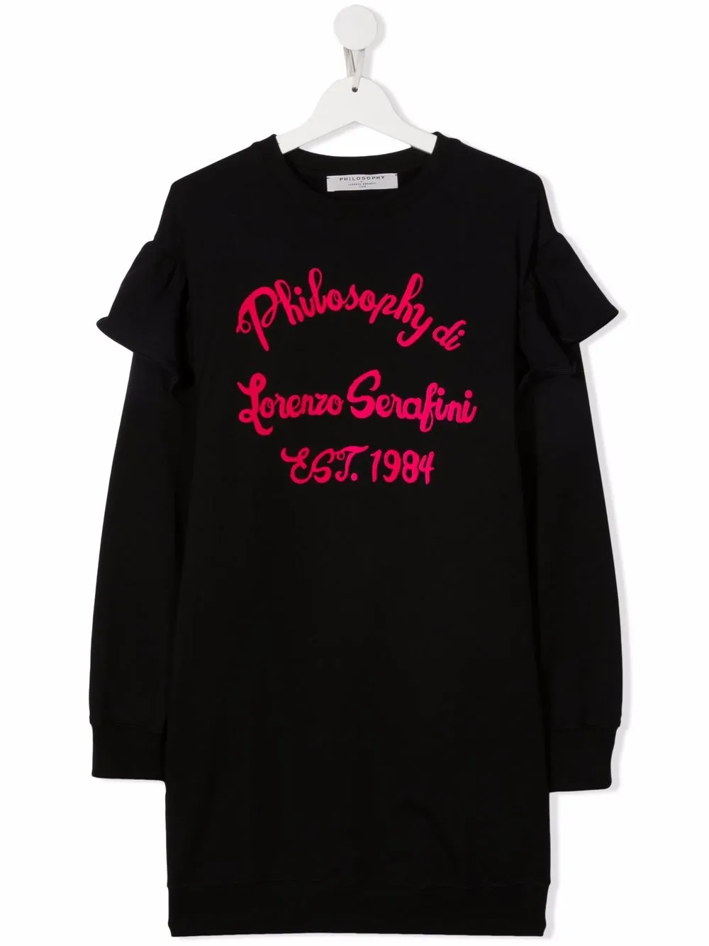 фото Philosophy di lorenzo serafini kids платье-джемпер с логотипом