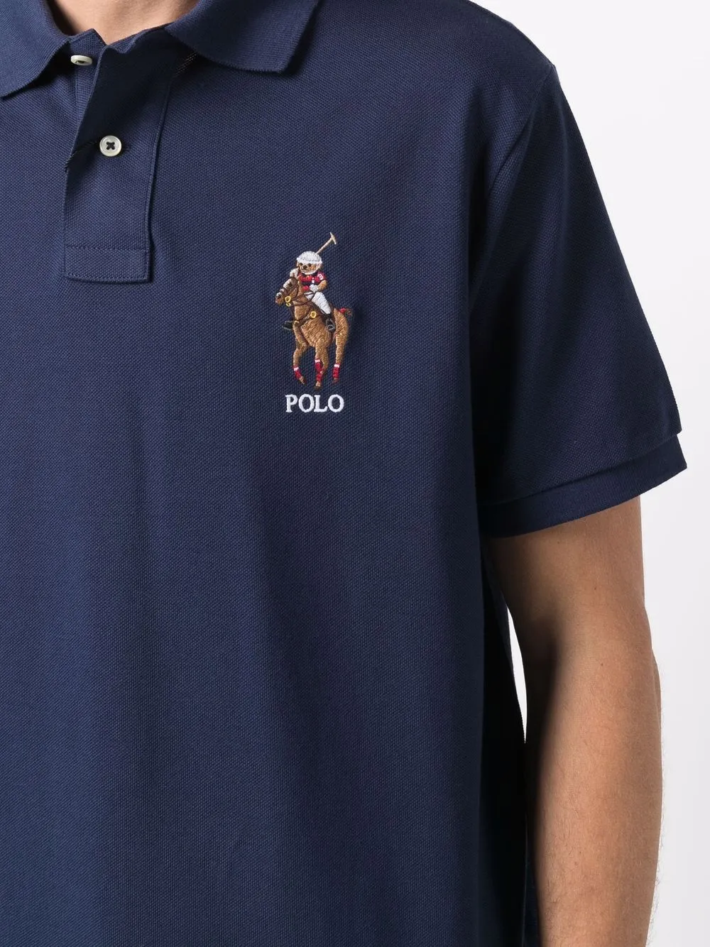 Polo Ralph Lauren logo-embroidered Cotton Polo Shirt - Farfetch