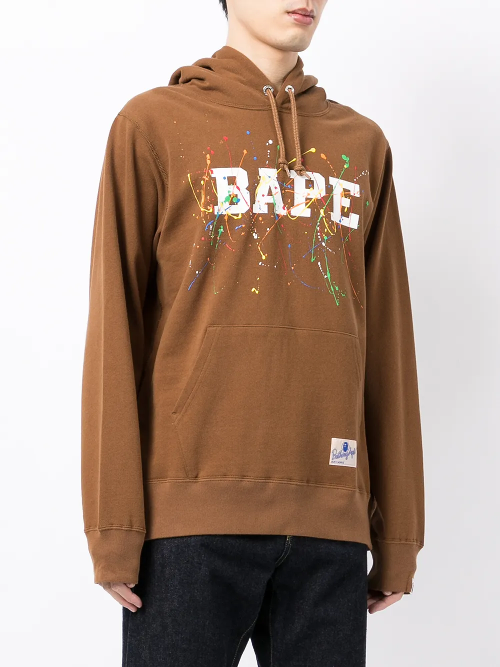 фото A bathing ape® худи с логотипом