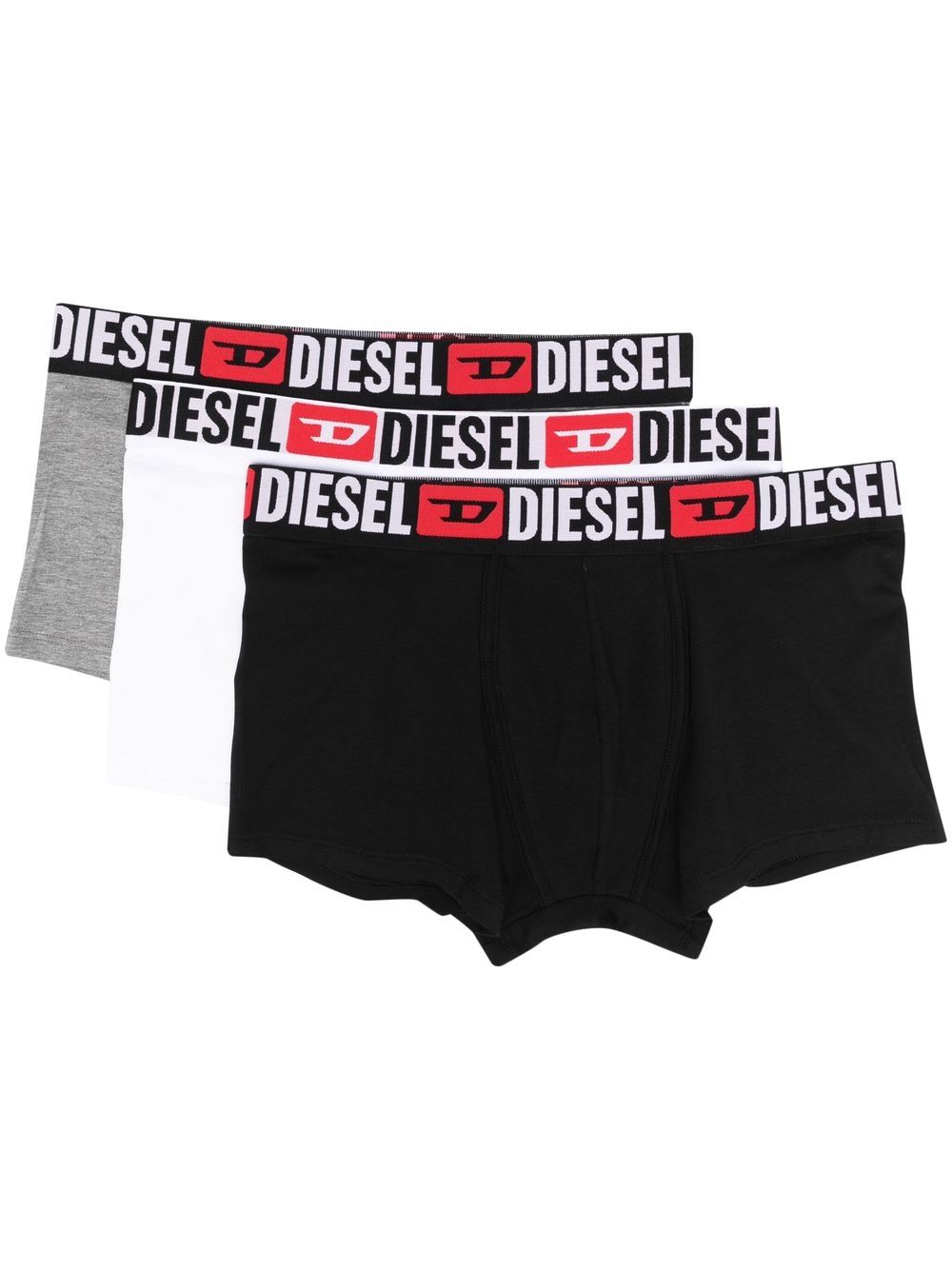 Image 1 of Diesel Umbx-Damien boxer briefs (pack of three)