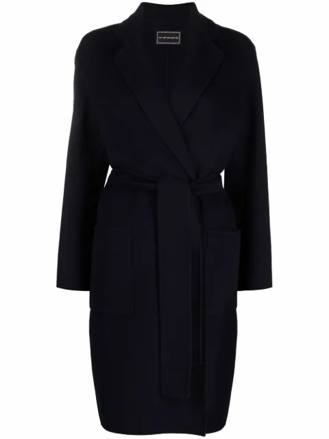 10 CORSO COMO belted single-breasted coat