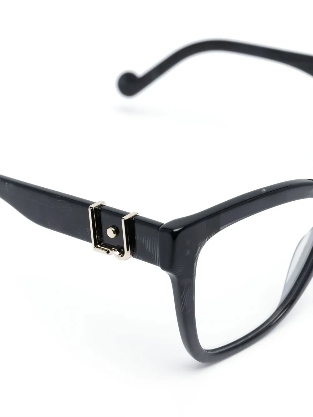  Liu Jo Brille Mit Cat Eye Gestell   Schwarz 