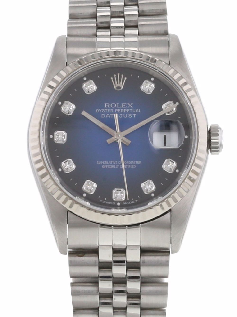 фото Rolex наручные часы datejust pre-owned 36 мм 1993-го года