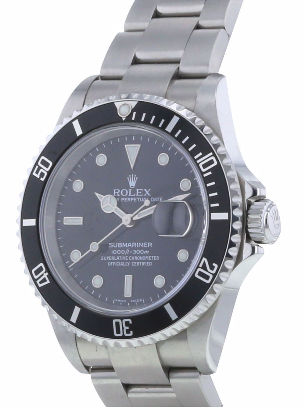 фото Rolex наручные часы submariner date pre-owned 40 мм 2003-го года