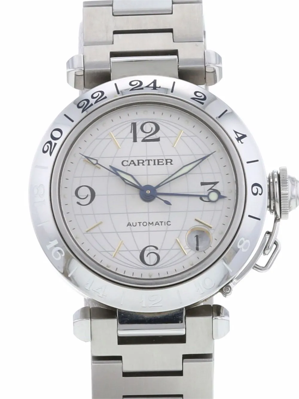 фото Cartier наручные часы pasha pre-owned 35 мм 1990-х годов