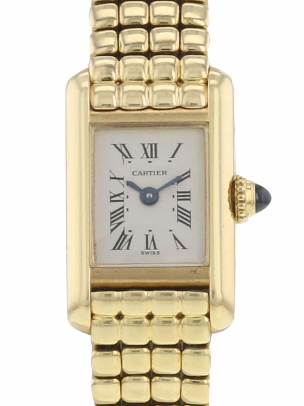 фото Cartier наручные часы mini tank pre-owned 15 мм 1980-х годов