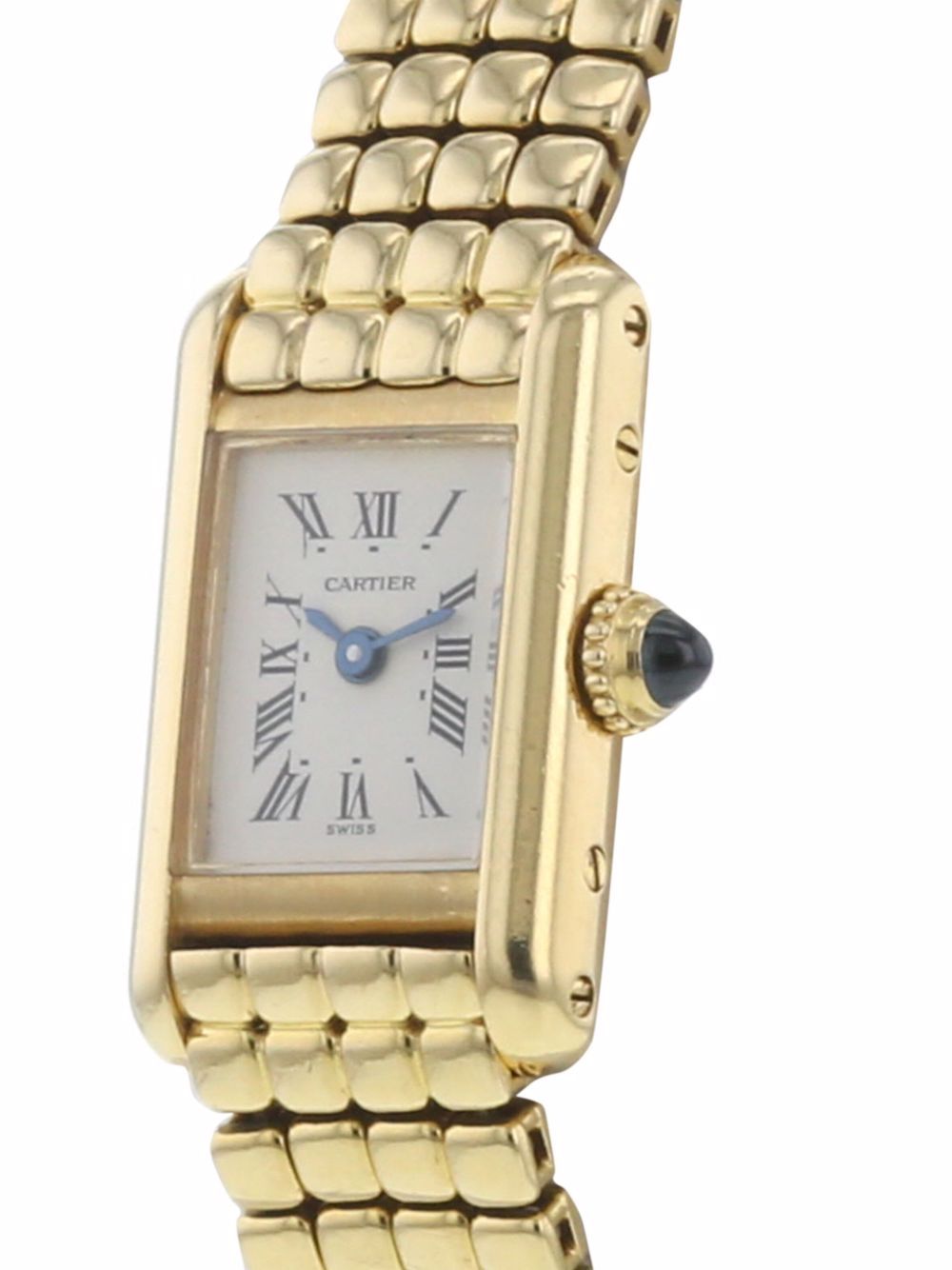 фото Cartier наручные часы mini tank pre-owned 15 мм 1980-х годов