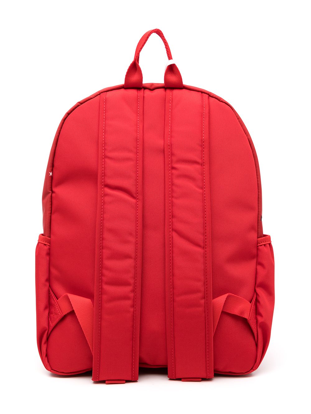 Shop Tommy Hilfiger Junior Logo-print Zip-up Backpack In Rot