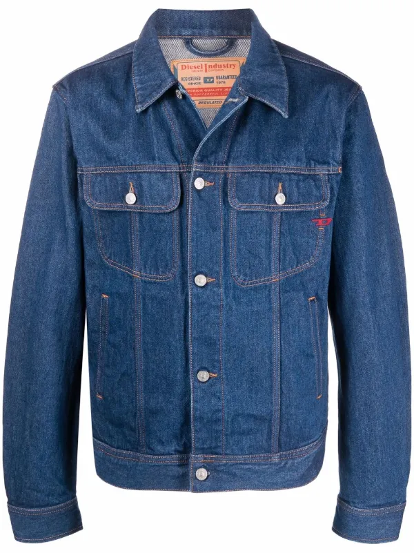 diesel industry denim jacket