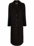 10 CORSO COMO single-breasted tailored coat - Black