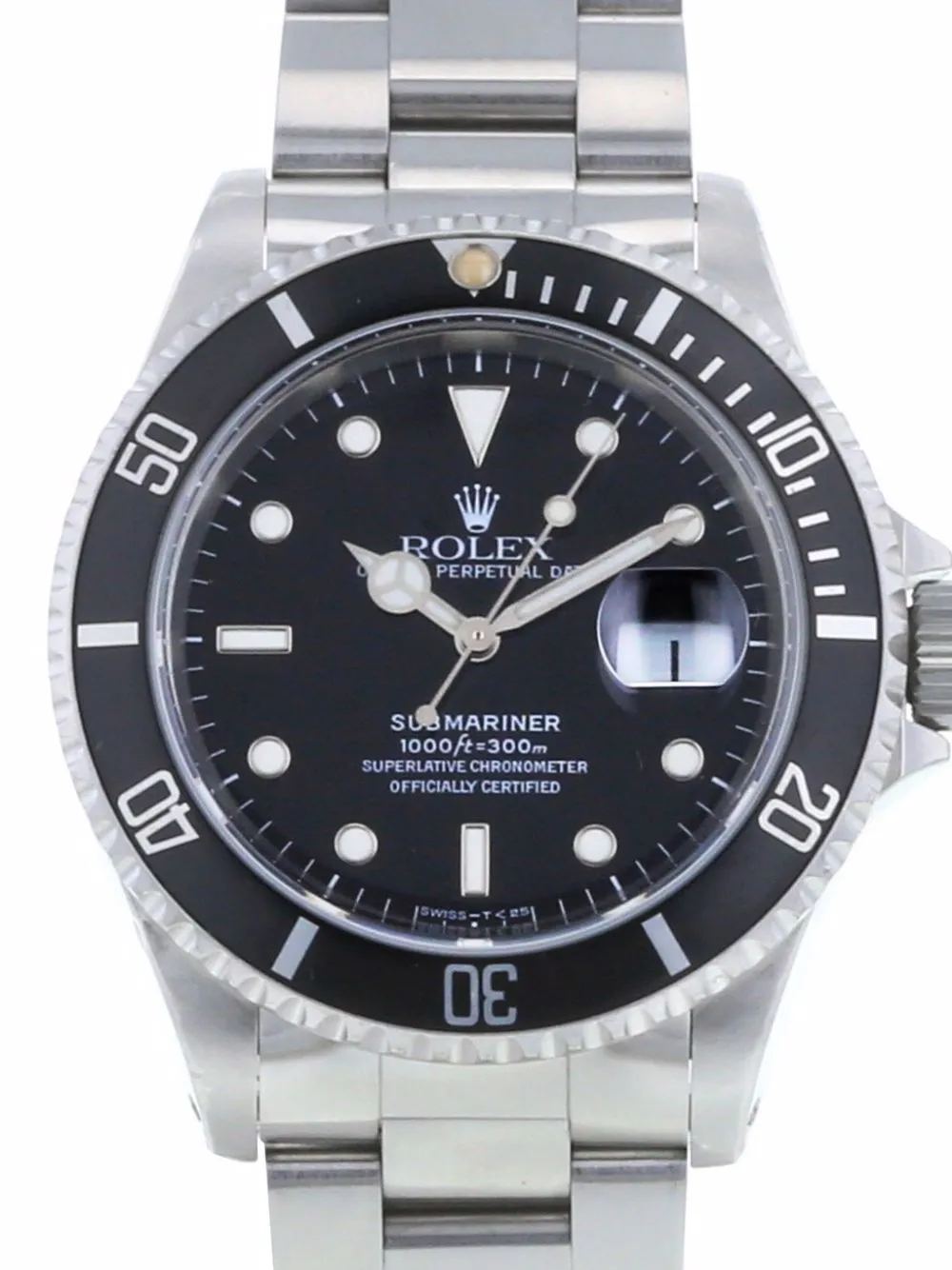фото Rolex наручные часы submariner date pre-owned 40 мм 1993-го года