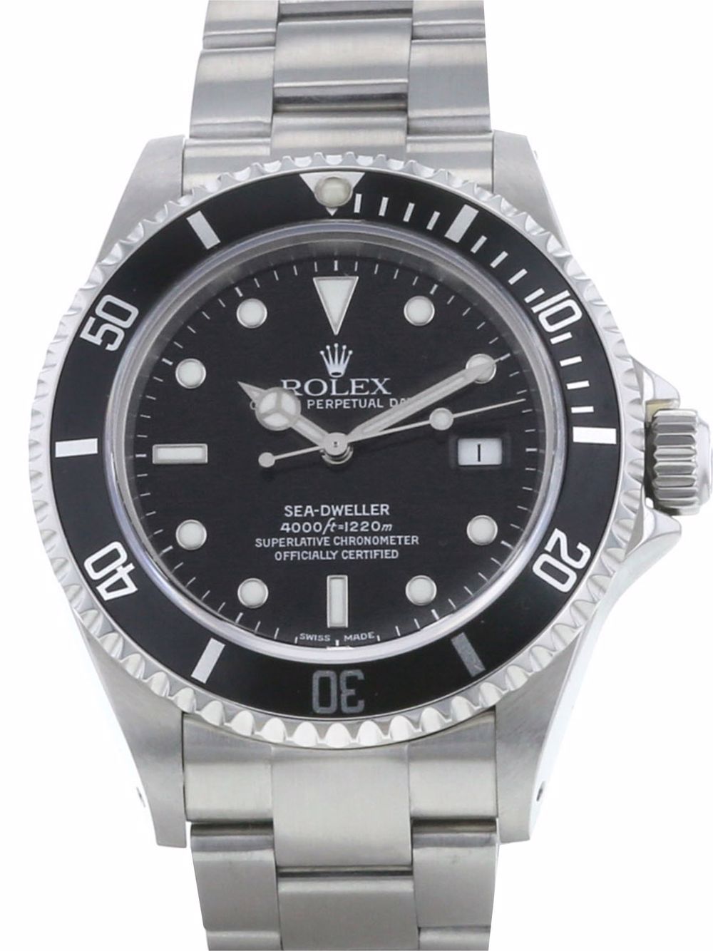 фото Rolex наручные часы sea dweller pre-owned 40 мм 2003-го года