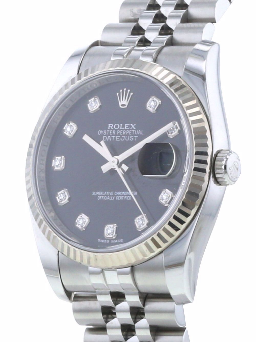 фото Rolex наручные часы datejust pre-owned 36 мм 2013-го года