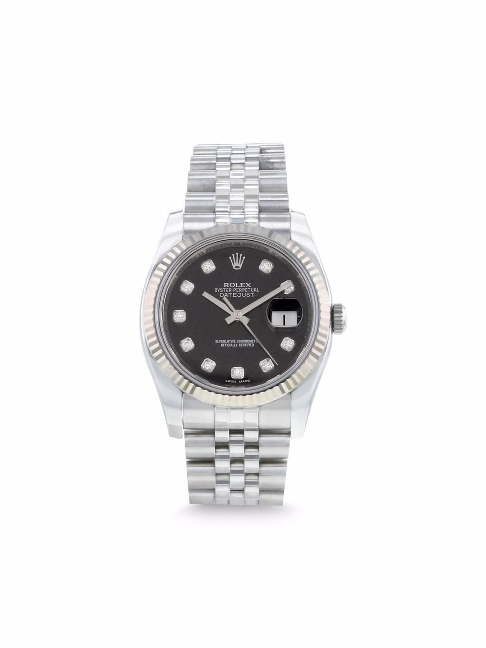 фото Rolex наручные часы datejust pre-owned 36 мм 2013-го года