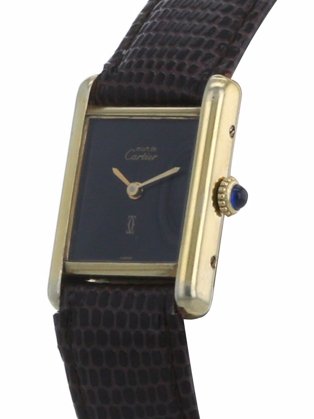 фото Cartier наручные часы tank must pre-owned 28 мм 1990-х годов